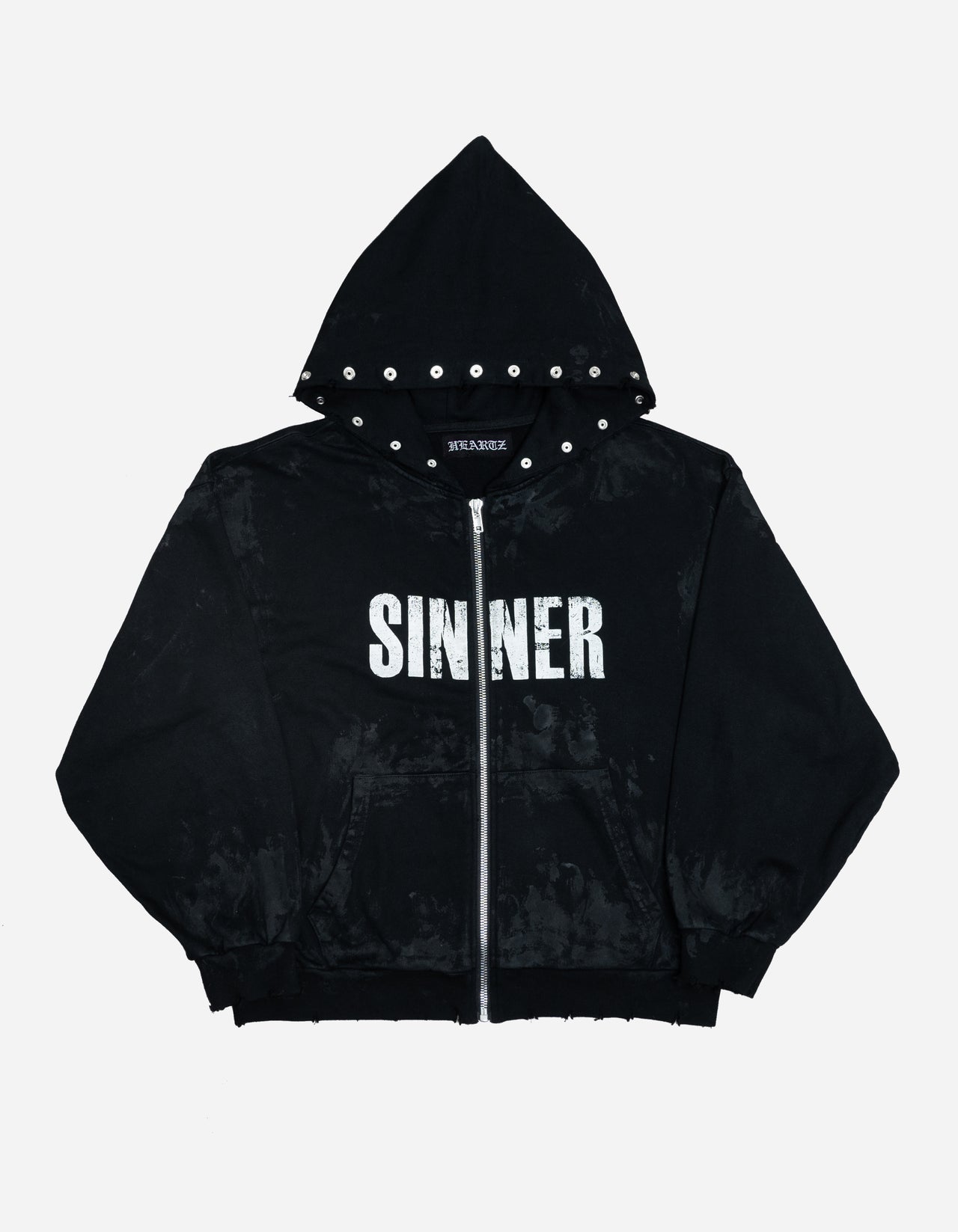 SINNER ZIP-UP HOODIE