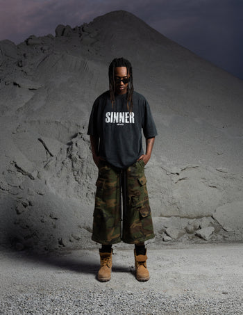 TRANSFORMER CAMO CARGO PANTS