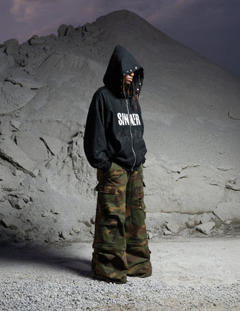 SINNER ZIP-UP HOODIE