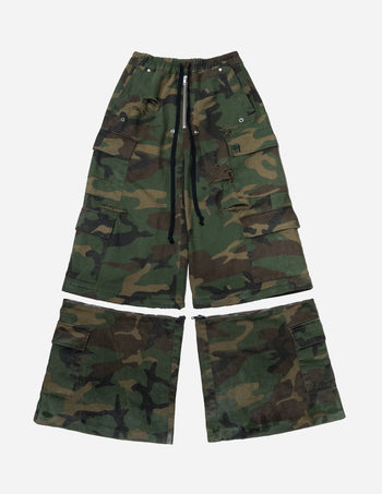 TRANSFORMER CAMO CARGO PANTS